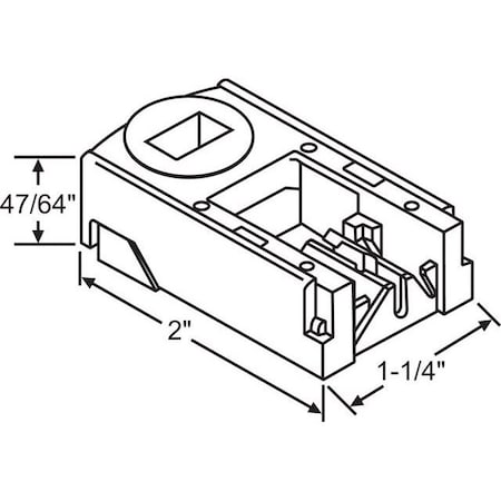 Strybuc Pivot Lock Shoe Large Cam 85-537